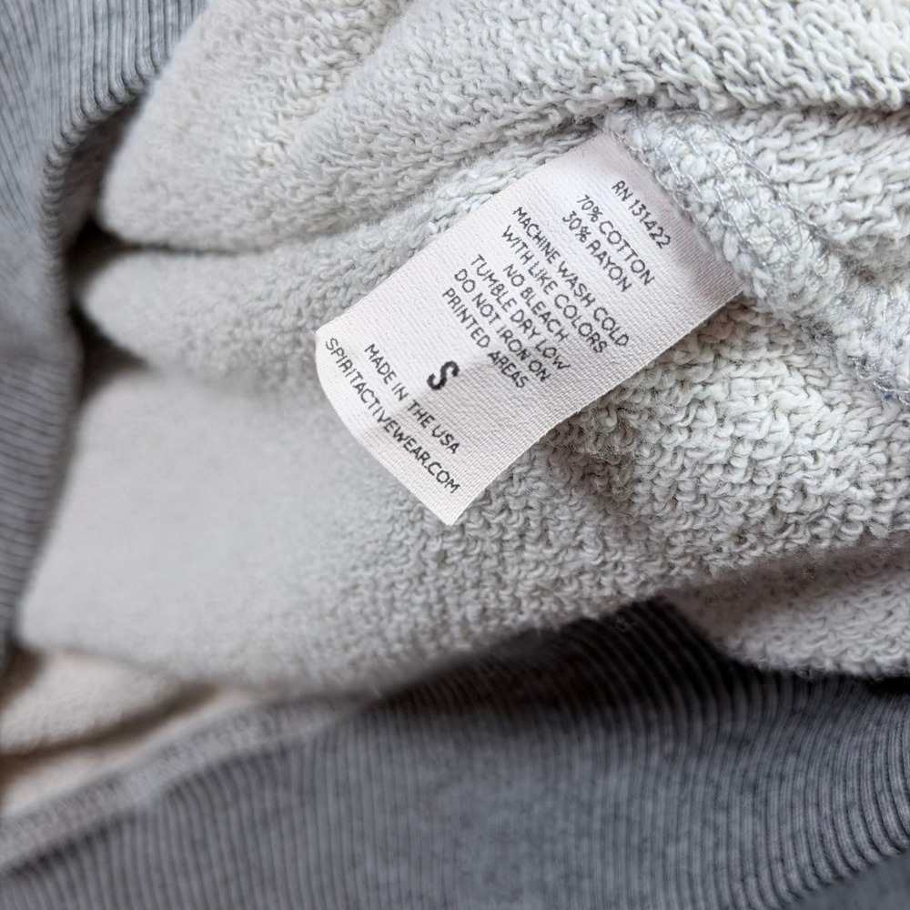 REP Taylor Swift Spirit Jersey Sweatshirt Small Gray Reversible Reputation - Picture 3 of 8